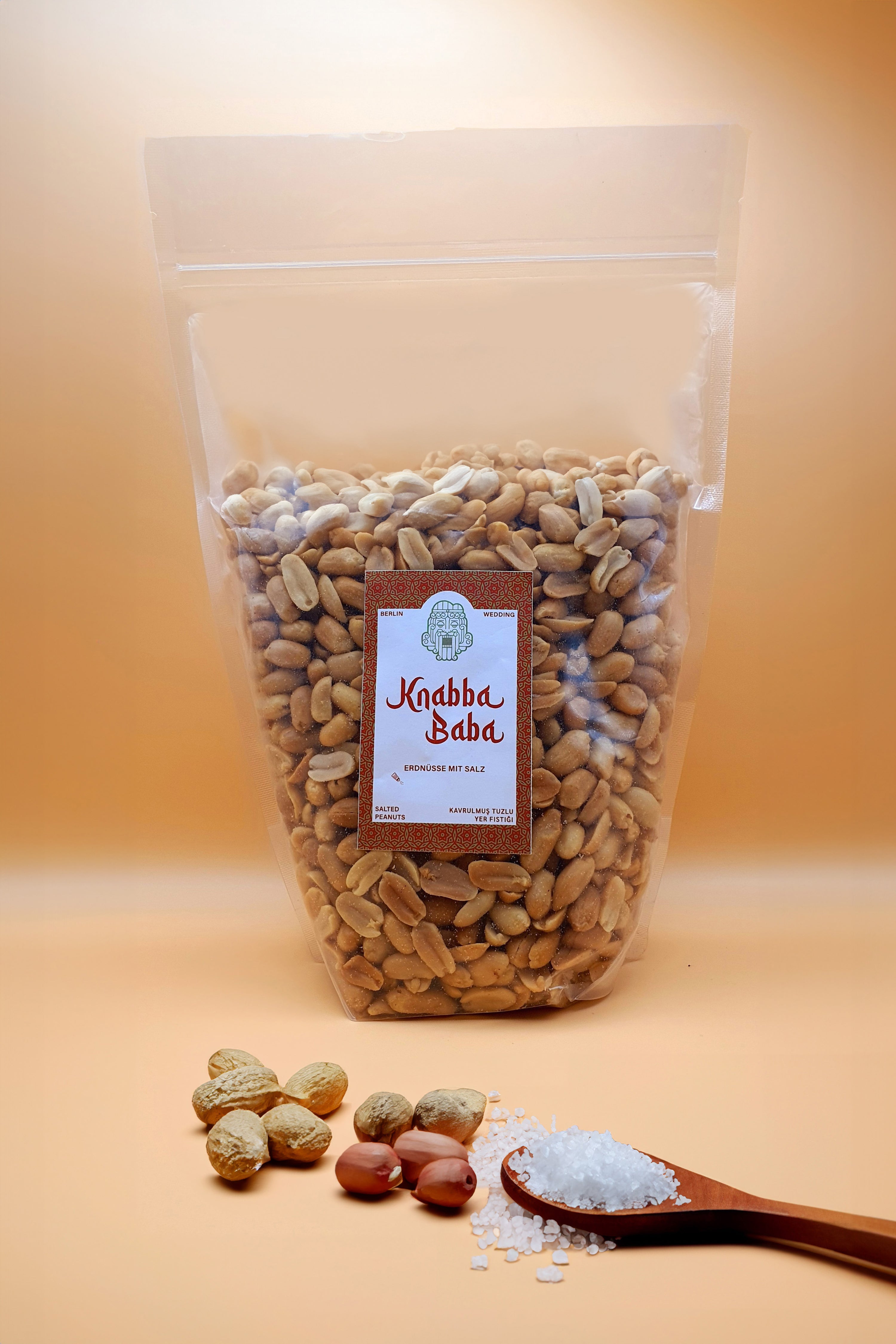 Erdnüsse geröstet und gesalzen 1000 g in der Großpackung