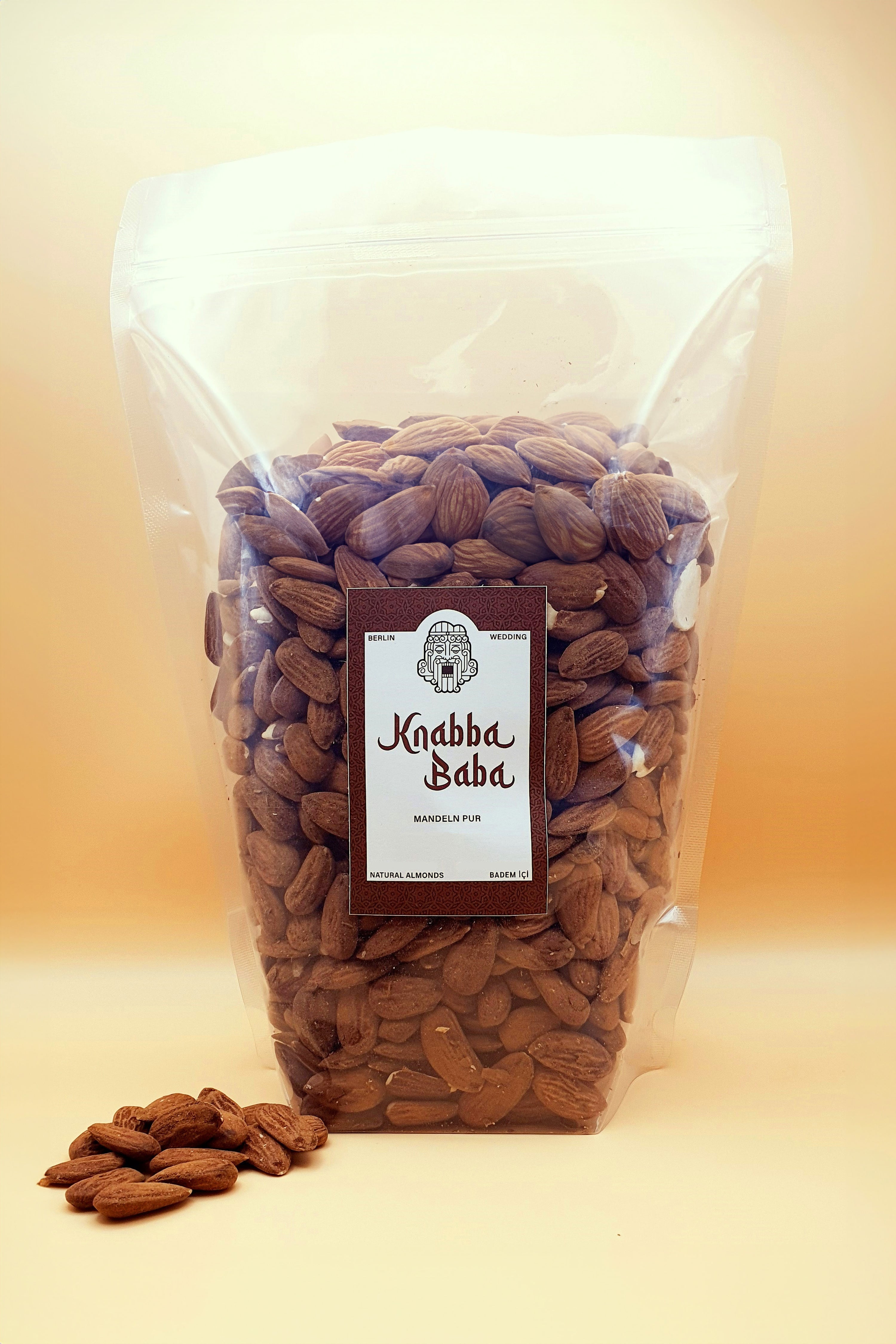 Mandeln natur pur 1000 g in der Großpackung