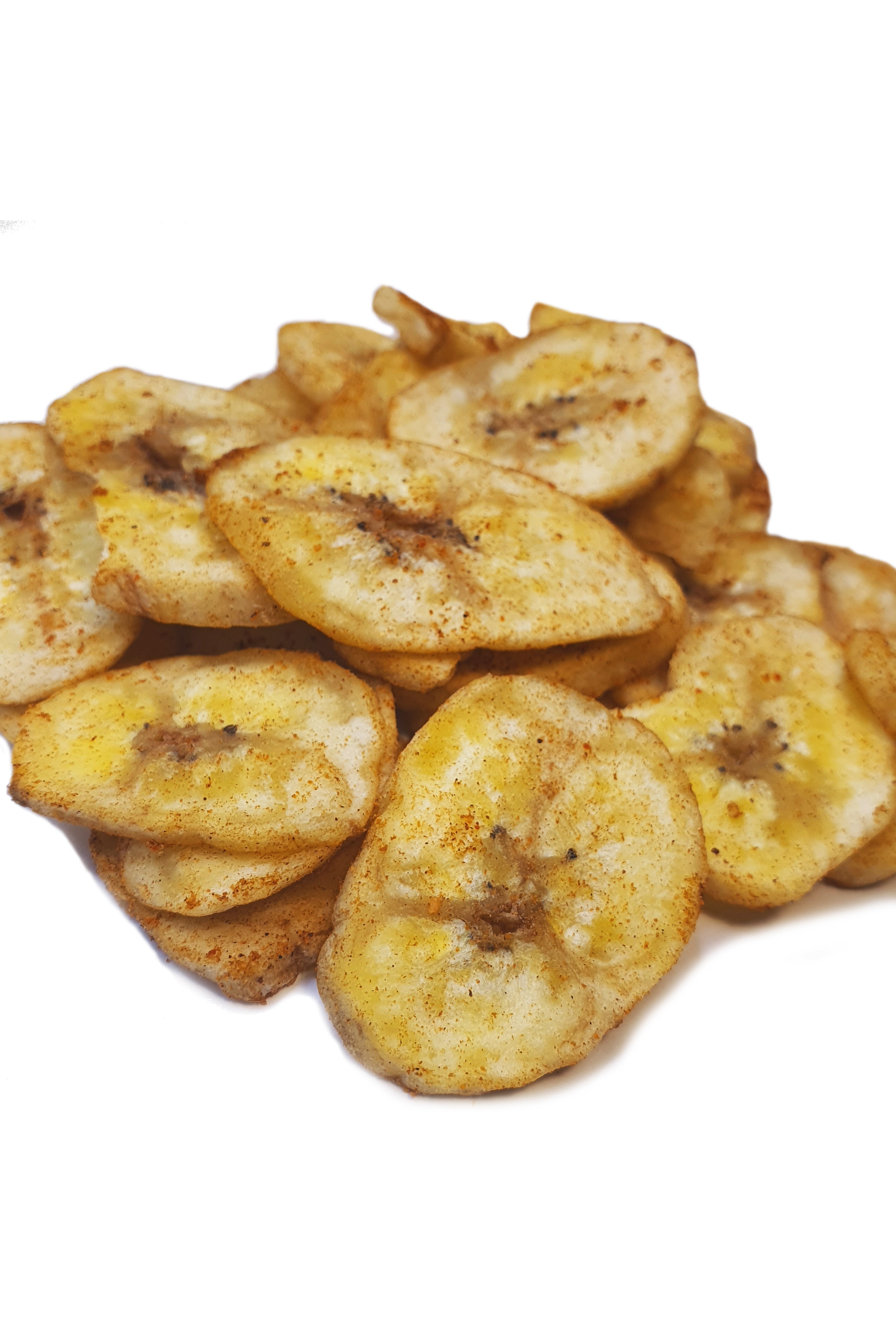 Knabba Baba getrocknete scharf mit Chili-Gewürz 1 kg mehrere Bananenchips