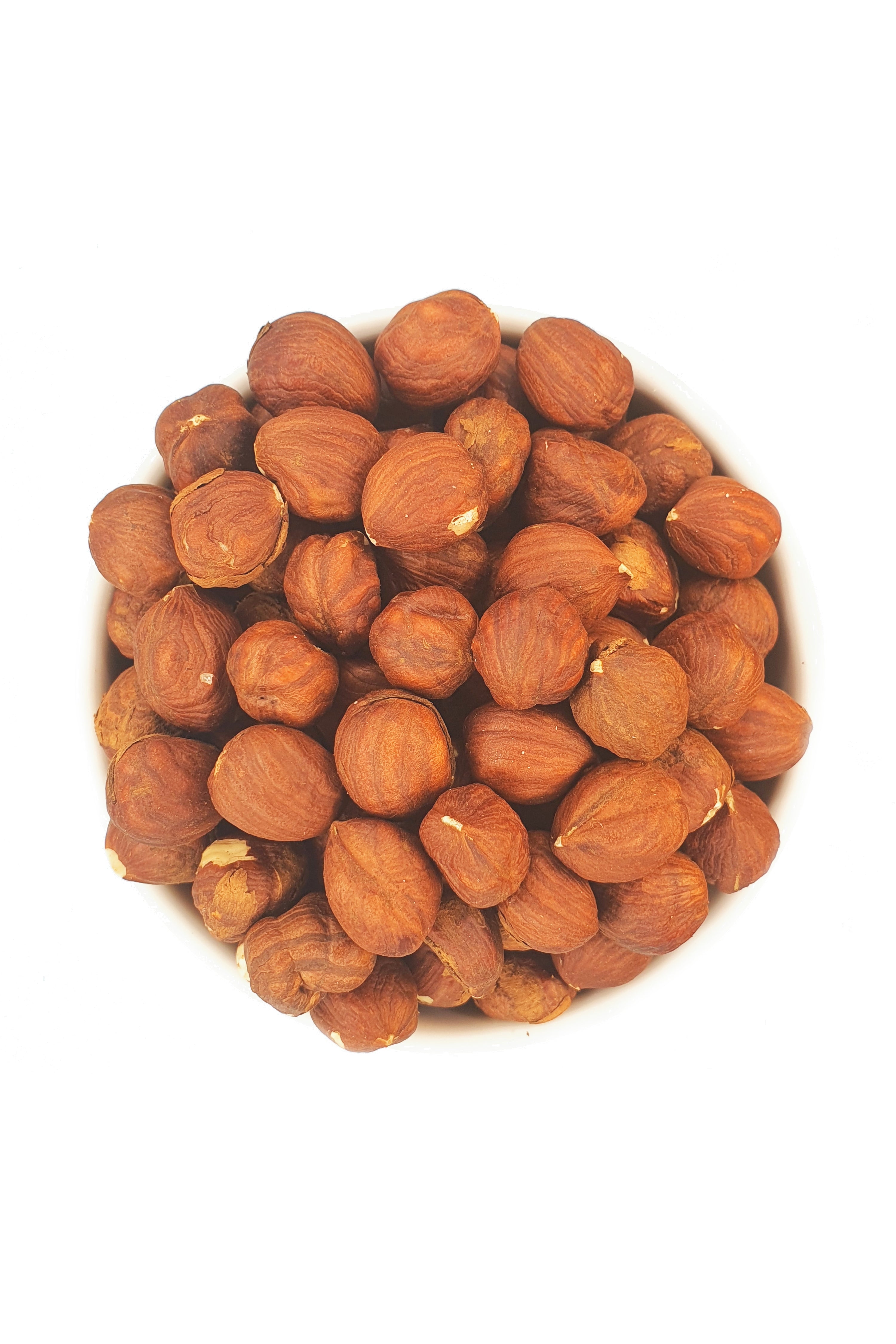Knabba Baba Haselnüsse naturbelassen 1 kg in Schale von oben